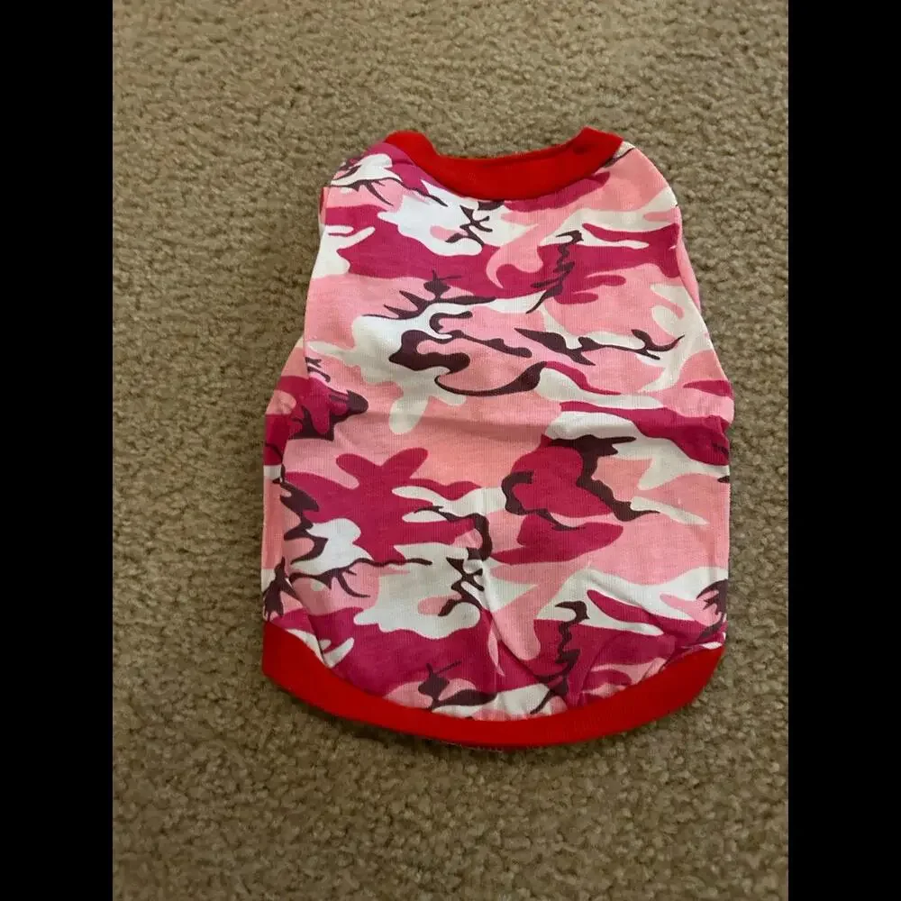 Small dog Breed Size Large Pijama Top Shirt